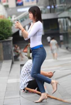 高跟鞋漂亮穿搭