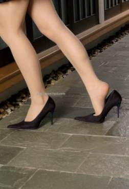 [Ligui丽柜]- 制服美腿肉丝高跟俏佳人[<font color=red>20P</font>]