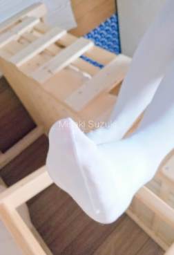 铃木美咲 - 白色丝袜美足特写[<font color=red>18P</font>]